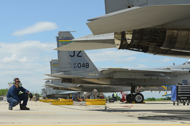 Illustration for article titled More F-15s Are In Europe Training With Allies -- And Staring Down Russia